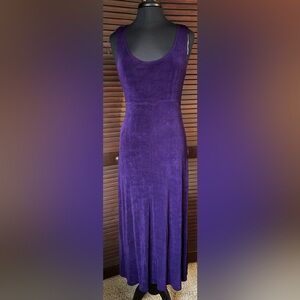 Rabbit Rabbit Rabbit Designs Purple Stretch Dress Size 8 Petite